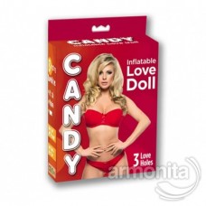 Candy Love Doll 3 İşlevli Sarışın Şişme Manken