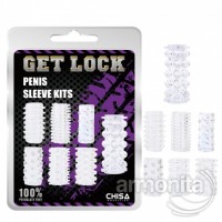Get Lock 7 Farklı Penis Sleve Set