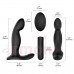Akıllı Mermi Vİbratörlü Uzaktan Kumandalı Prostat ve Çift Yönlü Orgazm Vibratörü