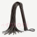 Lüks Seri Fetish Siyah Deri Kırbaç