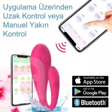 Uygulama Üzerinden veya Manuel Kontrollü Titreşimli Orgazm Topu