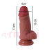 Anal Vajinal Kalın Penis Vücut Isısına Duyarlı Malzemeden 13cmX4cm
