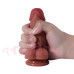 Anal Vajinal Kalın Penis Vücut Isısına Duyarlı Malzemeden 13cmX4cm
