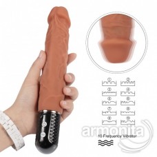 Modern Orgazm Vibratörü  Finlay 10 Mod Titreşimli 17cm