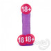 Hi-Rubber Yumuşak Jel Doku Realistik Dildo