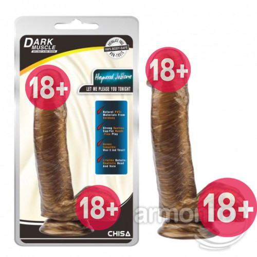 Esnek Gold Latin Vantuzlu Realistik Dildo