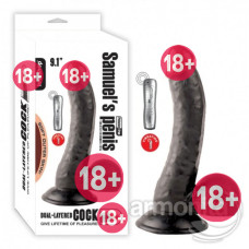 Samuels 10 Farklı Mod Titreşimli  Zenci Realistik Penis 