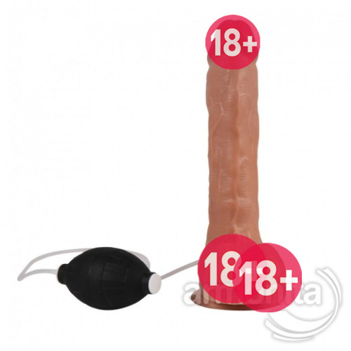 Shoufei Sıvı Püskürtmeli Realistik Dildo