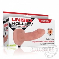 Unisex Belden Bağlamalı Protez Penis