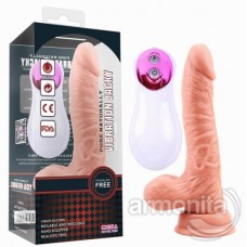Jacky Güçlü Titreşimli Dönerbaşlı Realistik Penis